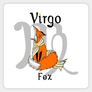 Virgo Fox Sticker